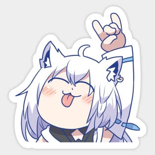 Shirakami Fubuki Chibi Sticker